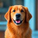 ゴールデンレトリバーのポートレート